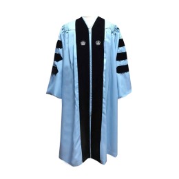 SKDA019 Customized Professional Graduation Sky Blue Edge Online Graduation Gown Personal Design Doctor's Wear Graduation Gown Franchise SKDA019 Customized Professional Graduation Sky Blue Edge Online Graduation Gown Personal Design Doctor's Wear Graduation Gown Franchise